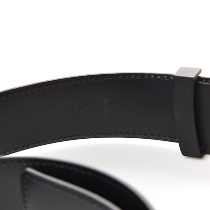 Louis Vuitton Damier Graphite LV Initiales Belt 90 36 6 of 9