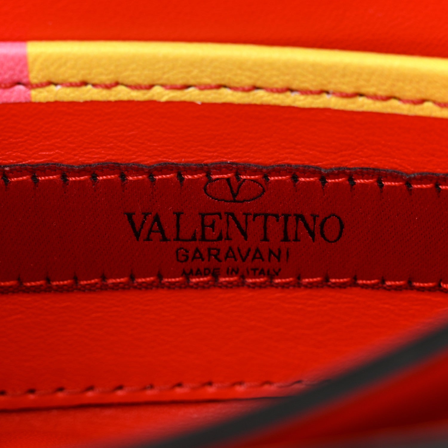 Valentino Garavani Vitello 1973 Mini Va Va Voom Chain Shoulder Bag Multicolor 6 of 10