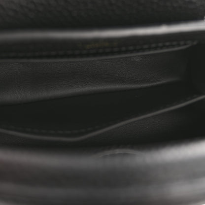 Louis Vuitton Taurillon Mini Capucines Black 5 of 11