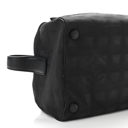 Chanel Nylon Travel Cosmetic Case Black 9 of 10