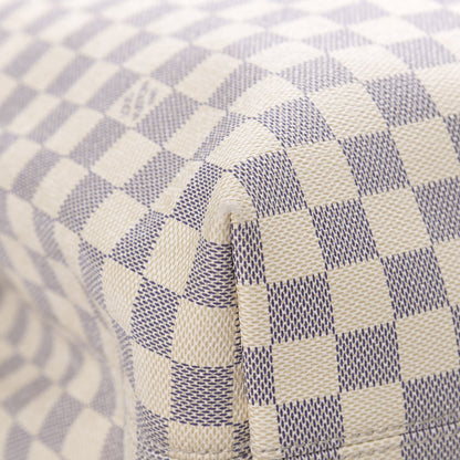 Louis Vuitton Damier Azur Graceful MM Rose Ballerine 10 of 20