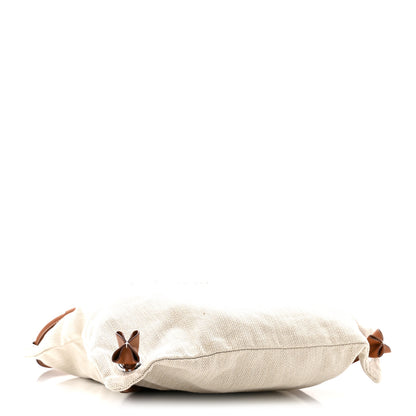 Hermes Canvas Swift Aline Grooming Bag Gold 4 of 11