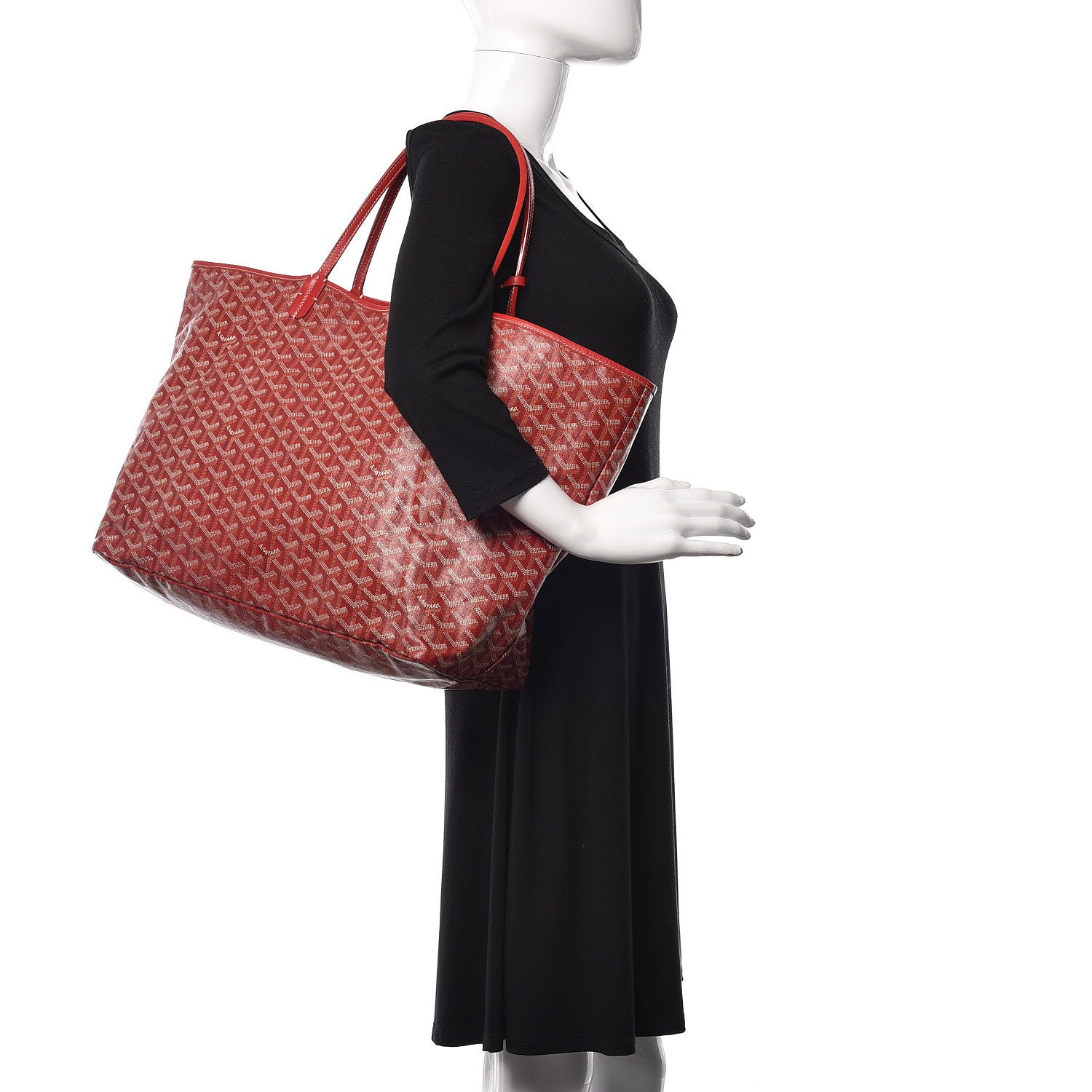 Goyard Goyardine Saint Louis GM Red 1 of 14
