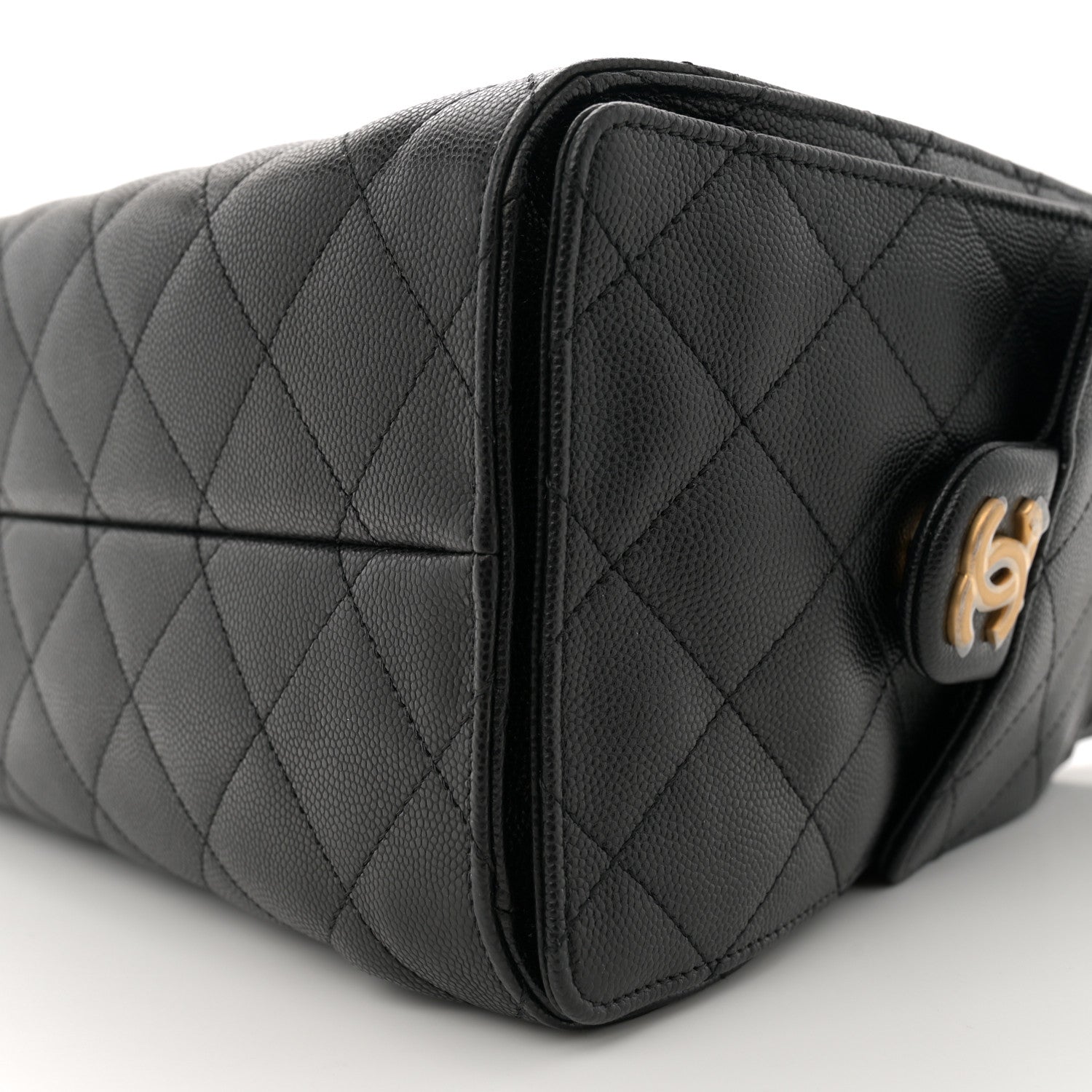 Chanel Caviar Quilted Small Chanel 25 Handbag Black 10 of 11