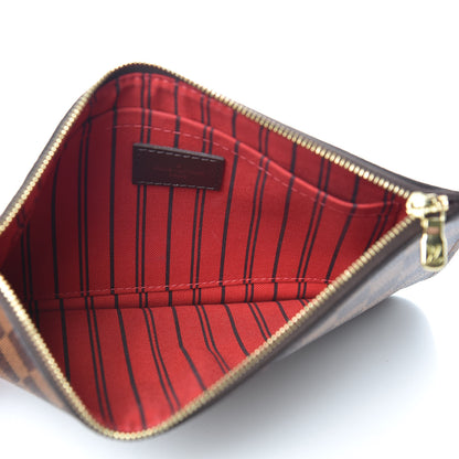Louis Vuitton Damier Ebene Neverfull MM GM Pochette 5 of 11