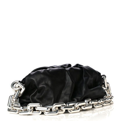Bottega Veneta Calfskin The Pouch Chain Black 5 of 8