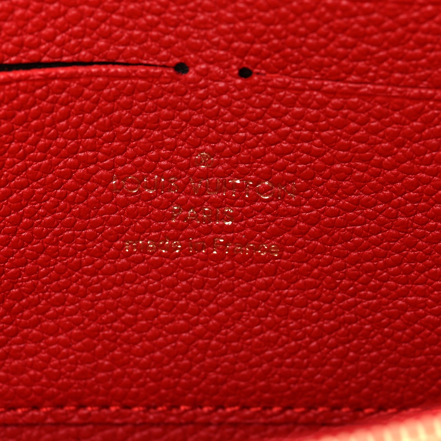 Empreinte Zippy Wallet Cherry