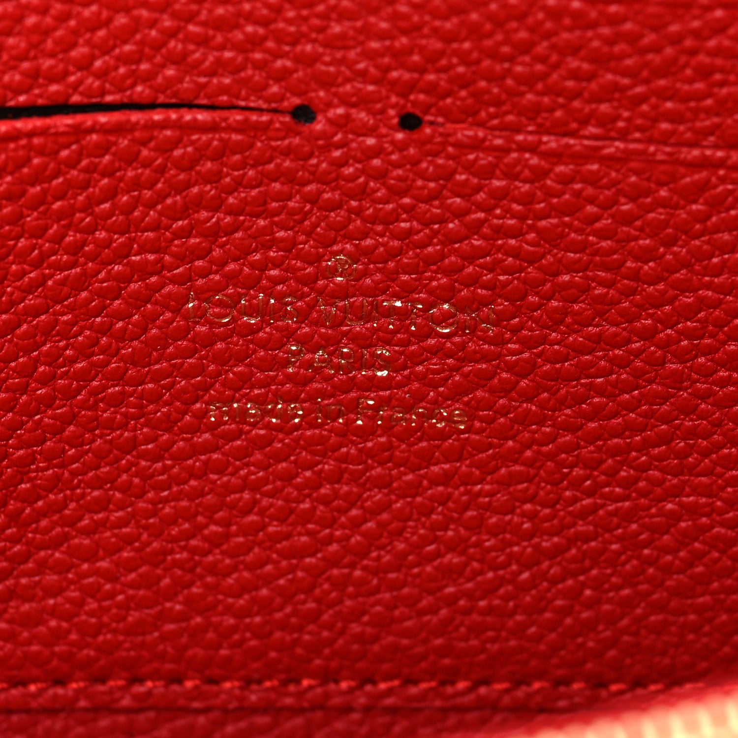 Louis Vuitton Empreinte Zippy Wallet Cherry 5 of 7