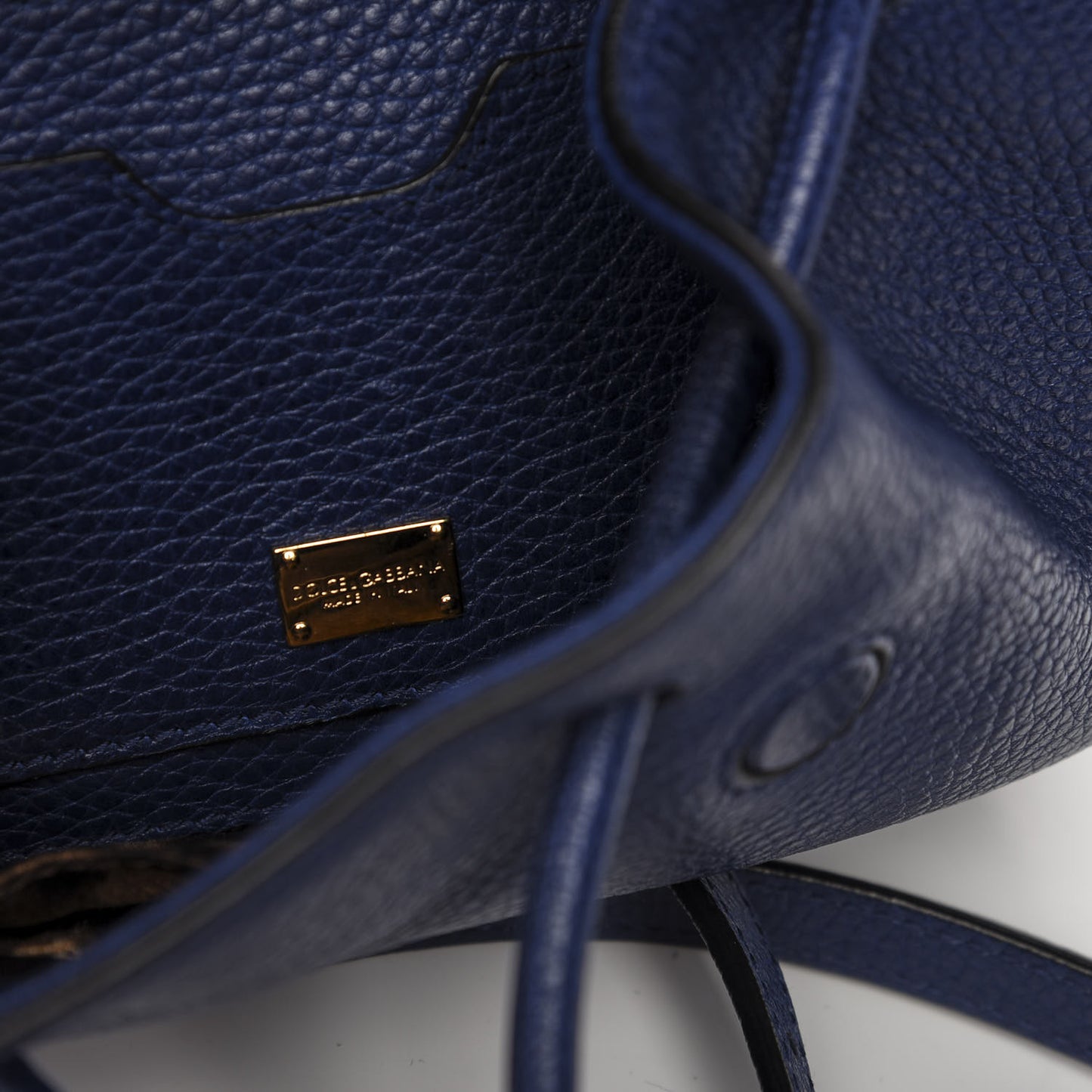 Calfskin Mini Miss Sicily Backpack Blue