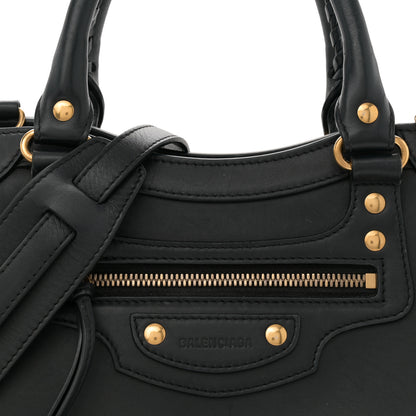 Balenciaga Smooth Calfskin Neo Classic Brass Hardware S City Black 8 of 13