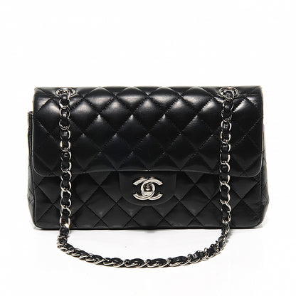 Chanel Lambskin Small Double Flap Black 1 of 8