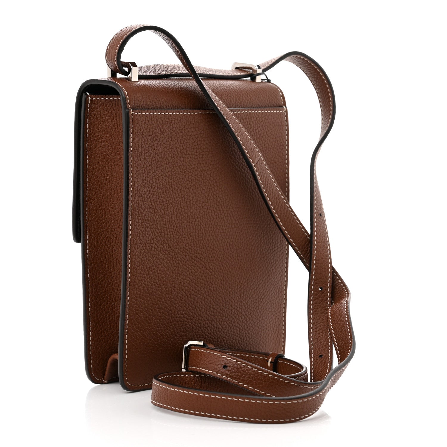 Burberry Grainy Calfskin TB Robin Bag Tan 3 of 8