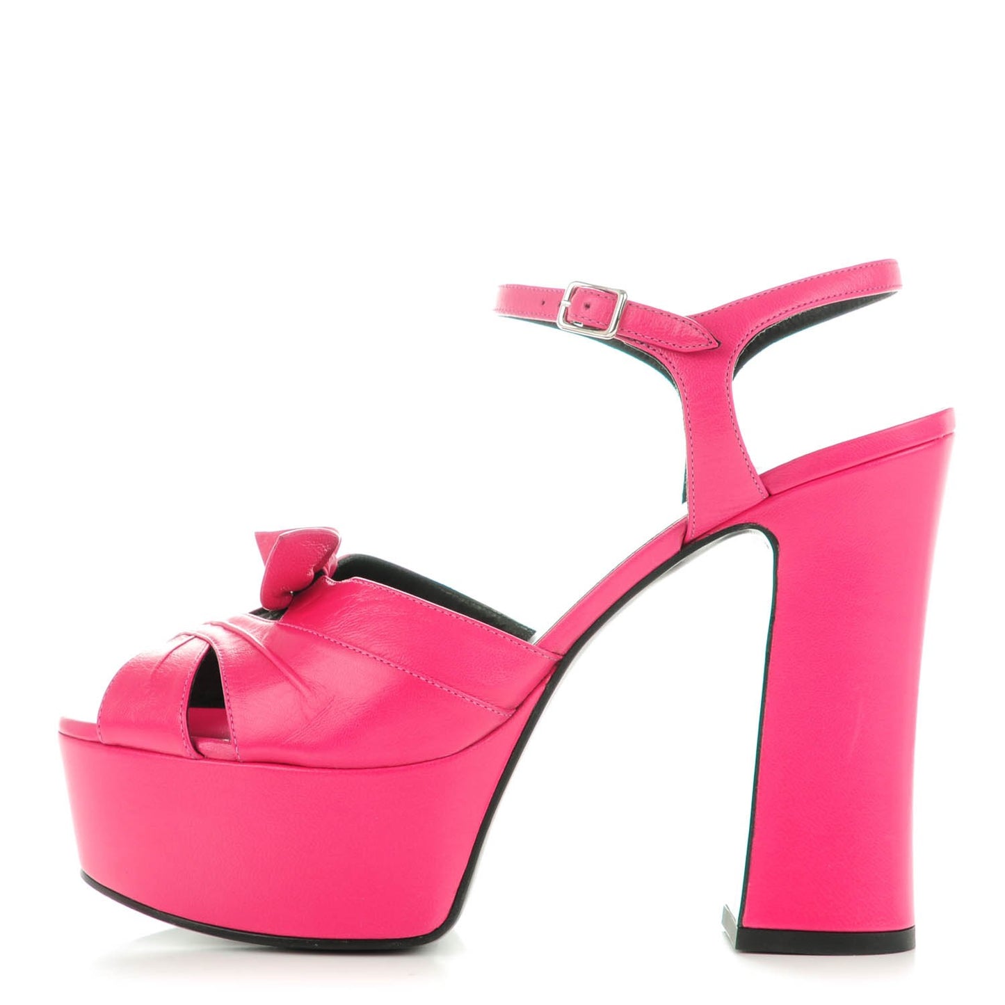 Goatskin Candy 80 Platform Sandals 38.5 Lipstick