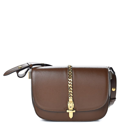 Gucci Azalea Calfskin Small Sylvie 1969 Flap Messenger Bag Cuir 1 of 12