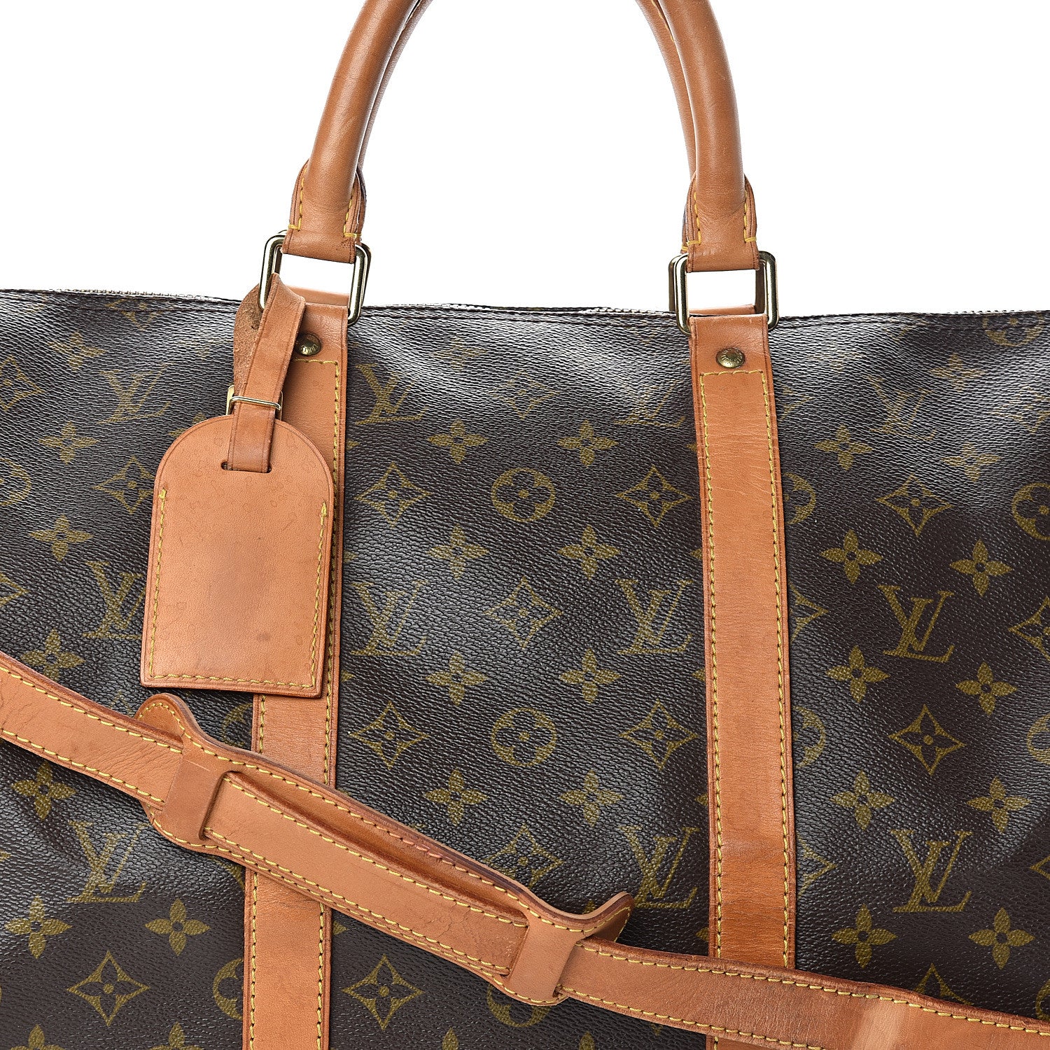 Louis Vuitton Monogram Keepall Bandouliere 50 8 of 10