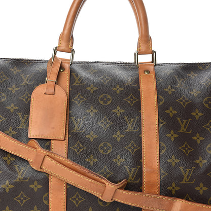 Louis Vuitton Monogram Keepall Bandouliere 50 8 of 10