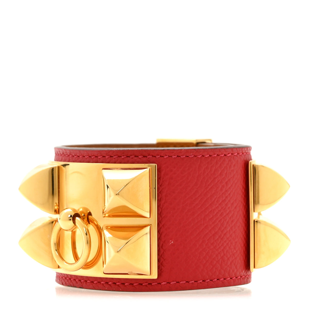 Epsom Collier de Chien CDC Bracelet S Rouge Casaque