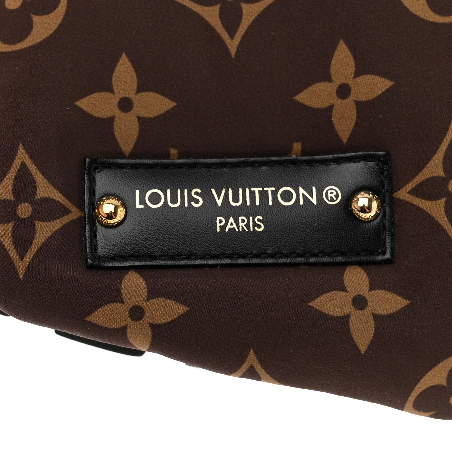 Louis Vuitton Nylon Monogram Pool Pillow Comfort Mule 38 Cacao Brown 8 of 9