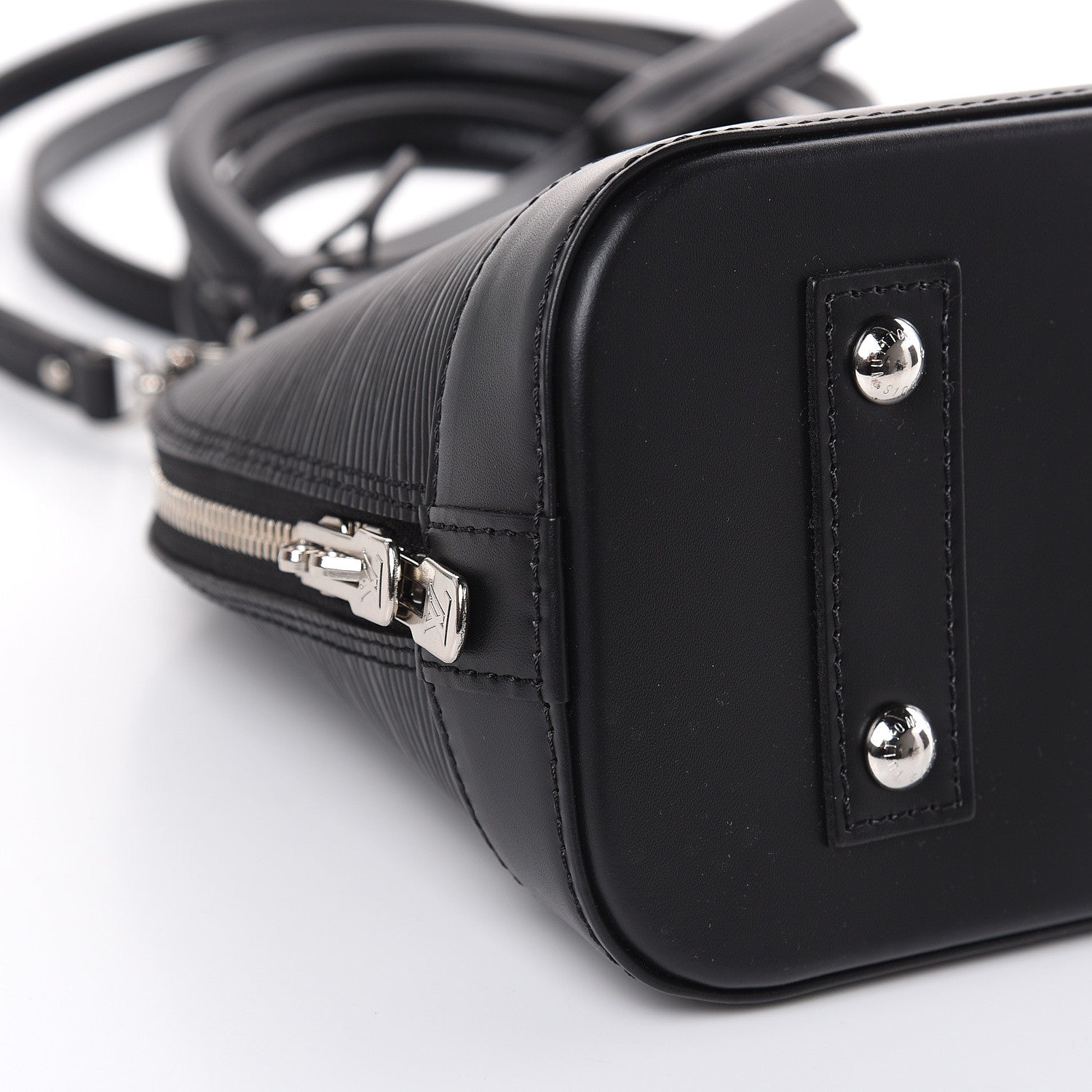 Louis Vuitton Epi Alma BB Black 7 of 9