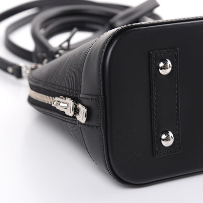 Louis Vuitton Epi Alma BB Black 7 of 9