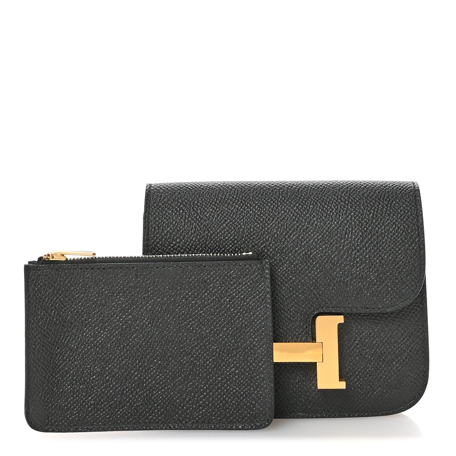 Hermes Epsom Constance Slim Wallet Black 3 of 9