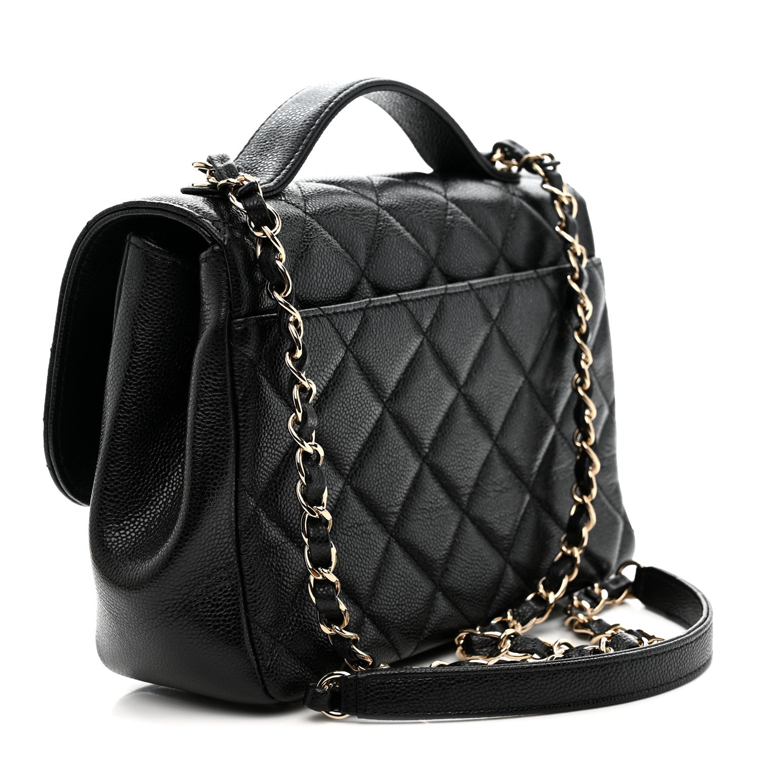 Chanel Caviar Quilted Medium Business Affinity Flap Black 3 of 11