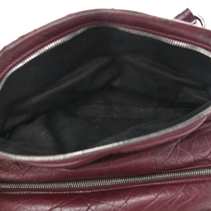 Chanel Distressed Lambskin Vintage Ligne Lady Braid Tote Brown 6 of 10