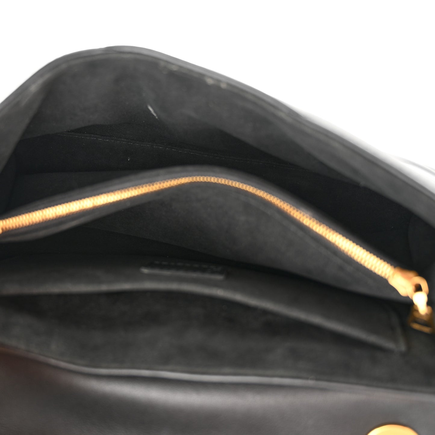 Calfskin LV New Wave Chain Bag Black