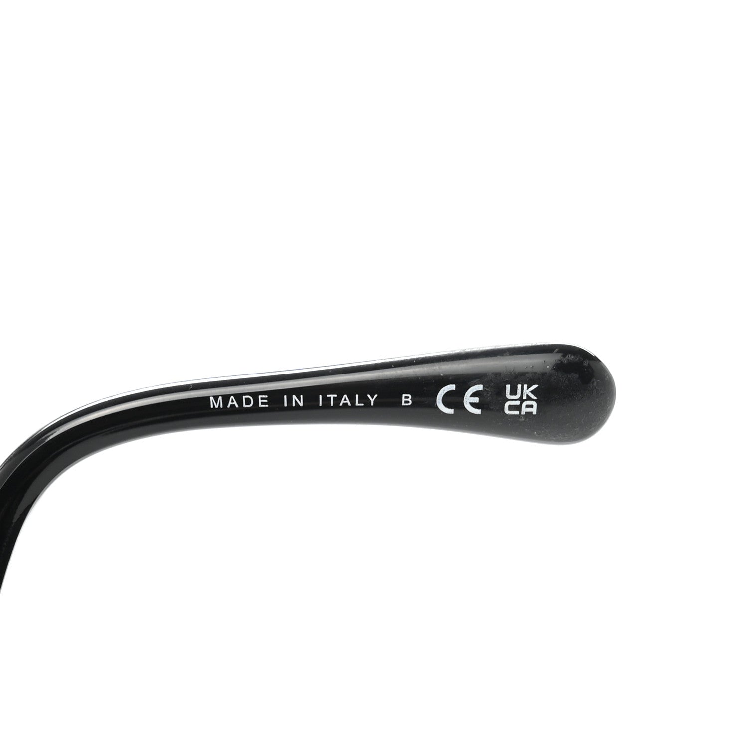 Chanel Acetate Strass Square Sunglasses 5422-B-A Black White 6 of 8
