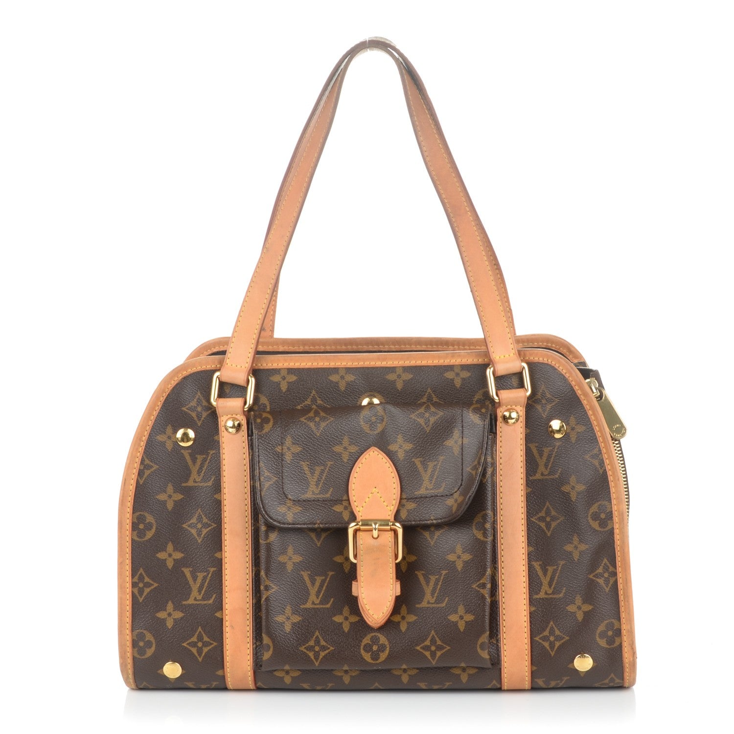 Louis Vuitton Monogram Baxter PM Dog Pet Carrier 1 of 10