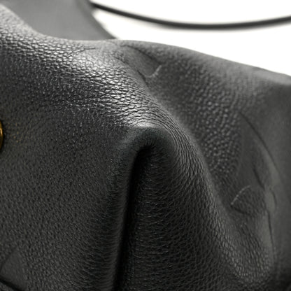 Louis Vuitton Empreinte Monogram Giant Carryall MM Black 11 of 15