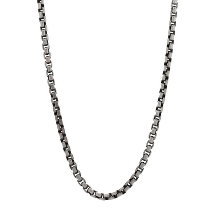 David Yurman Sterling Silver 4.8mm Box Chain Necklace 20" 1 of 4