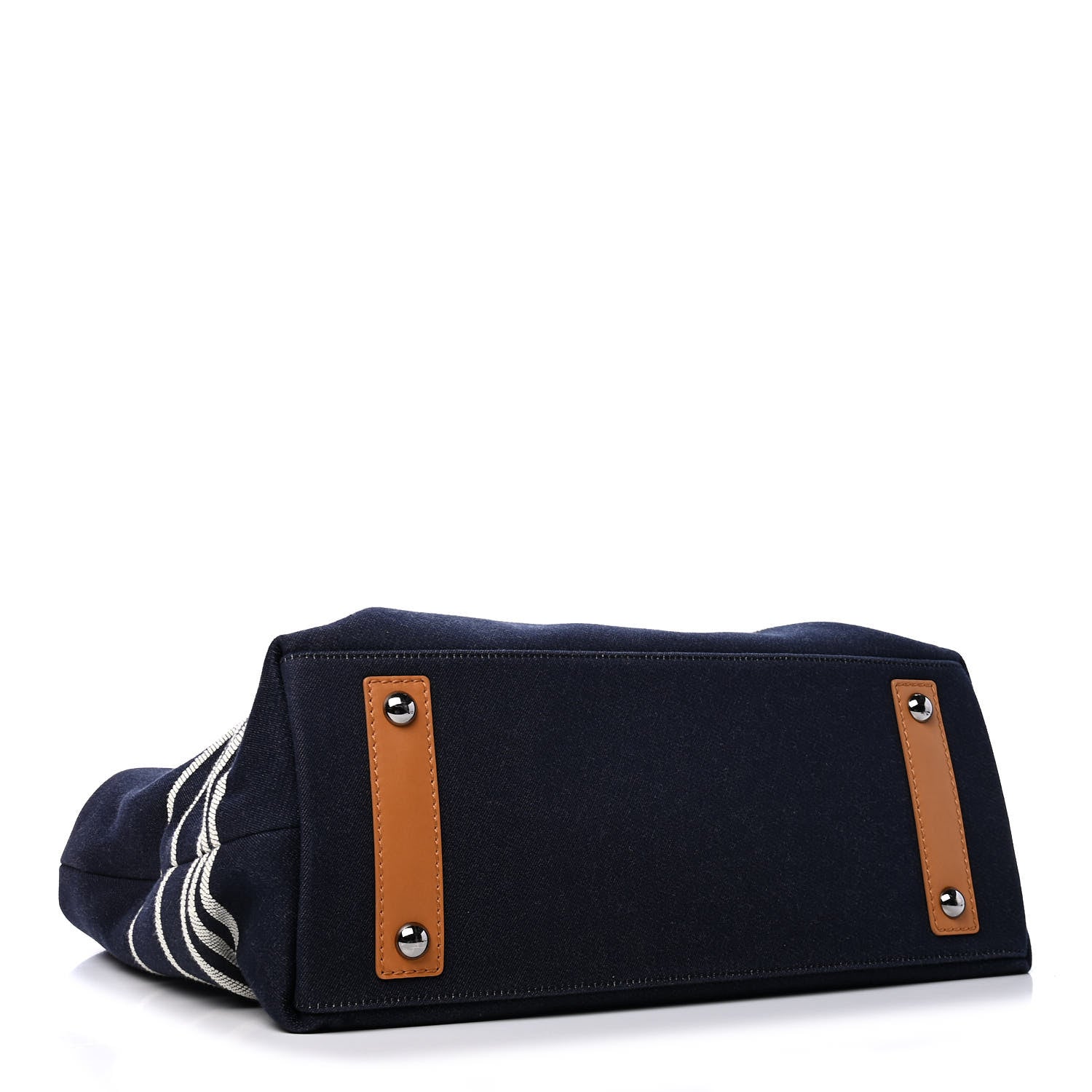 Chanel Denim Large Shopping Tote Blue 3 of 4
