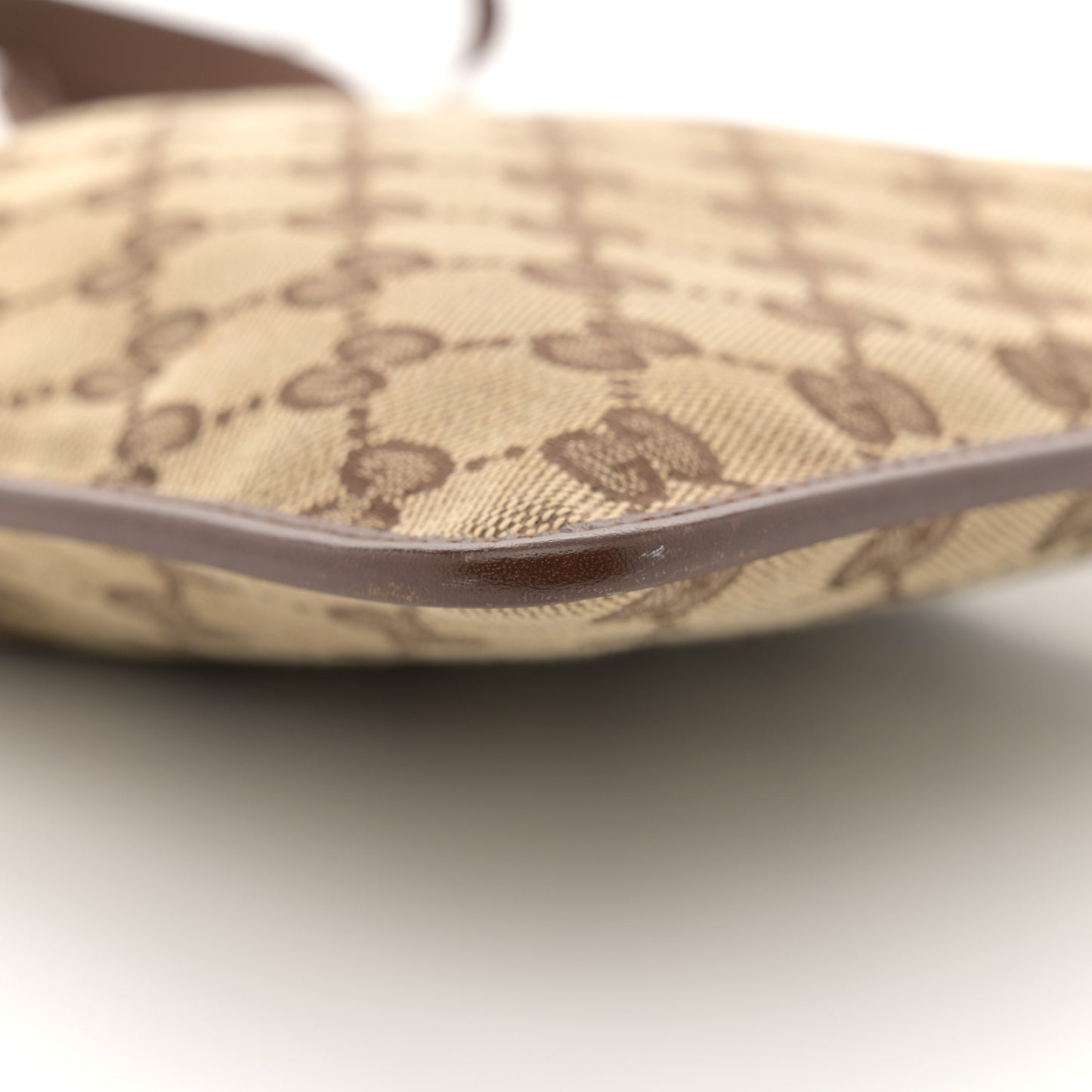 Monogram Messenger Crossbody Bag Dark Brown