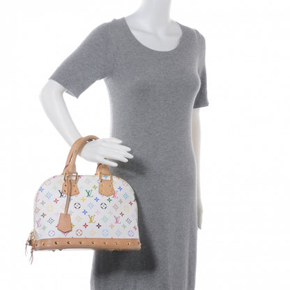 Louis Vuitton Monogram Multicolor Alma PM White 2 of 7