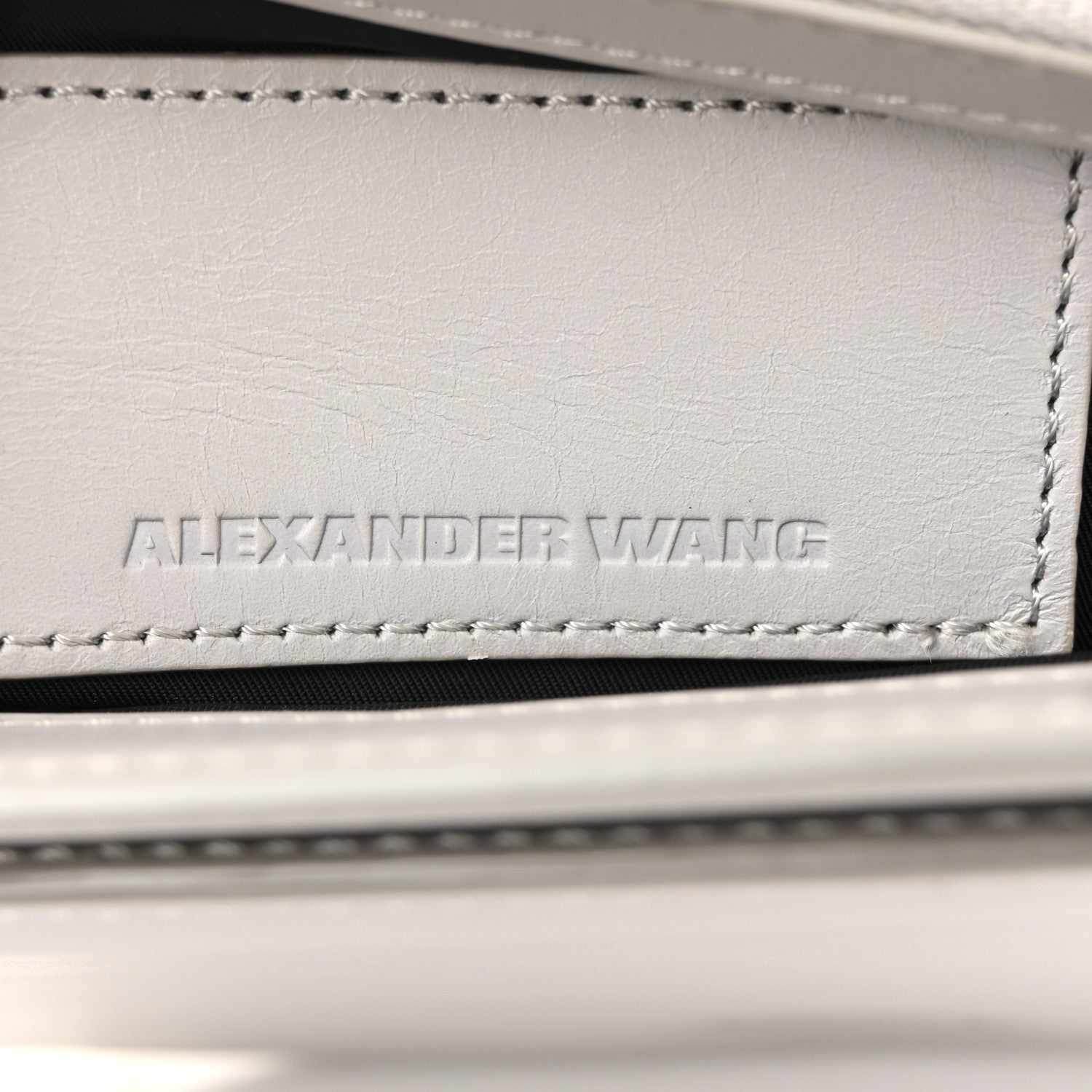 Alexander Wang Calfskin Small Lia Sling Sweatshirt  Pale Gold Hardware 6 of 11