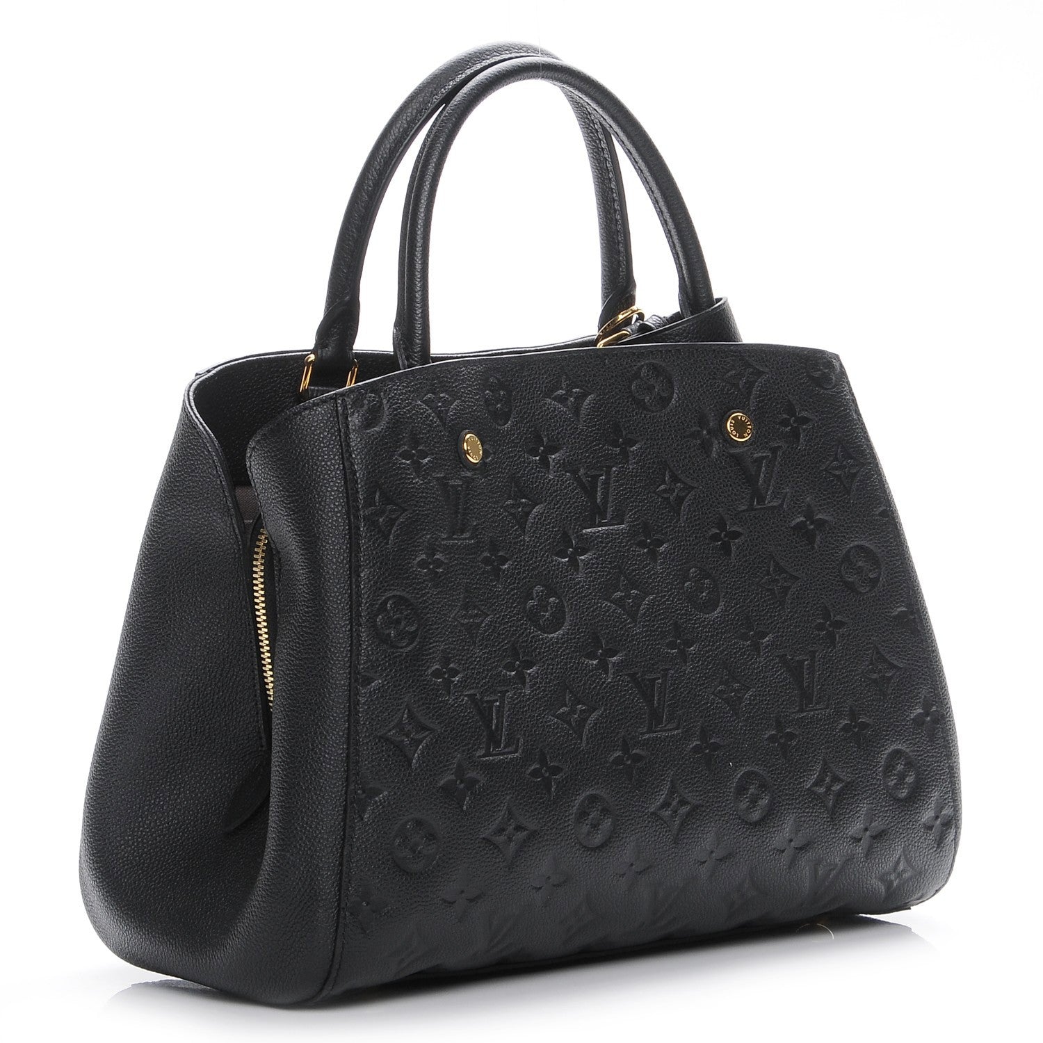 Louis Vuitton Empreinte Montaigne MM Black 4 of 9