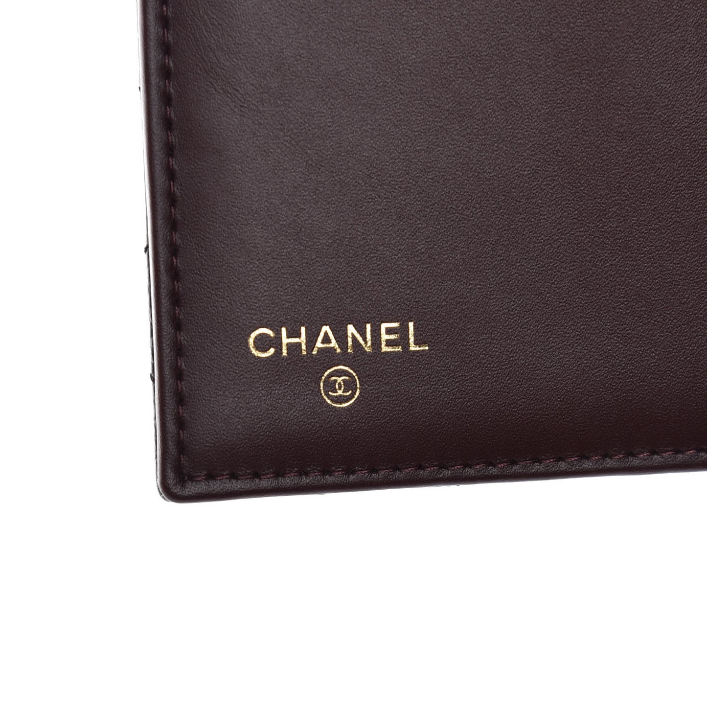 Caviar Quilted Long Flap Wallet Black