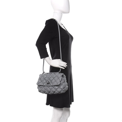Valentino Garavani Nappa Medium Spikeme Shoulder Bag Nuage 2 of 9