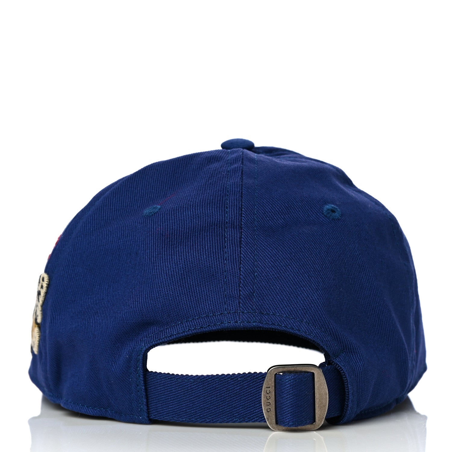Gucci X MLB Cotton NY Yankees Baseball Hat 57-61 Blue 4 of 8