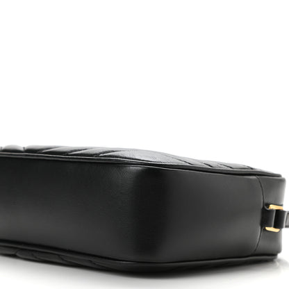Saint Laurent Calfskin Matelasse Monogram Lou Camera Bag Black 10 of 10