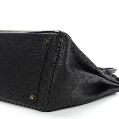 Hermes Togo Birkin 35 Black 9 of 11