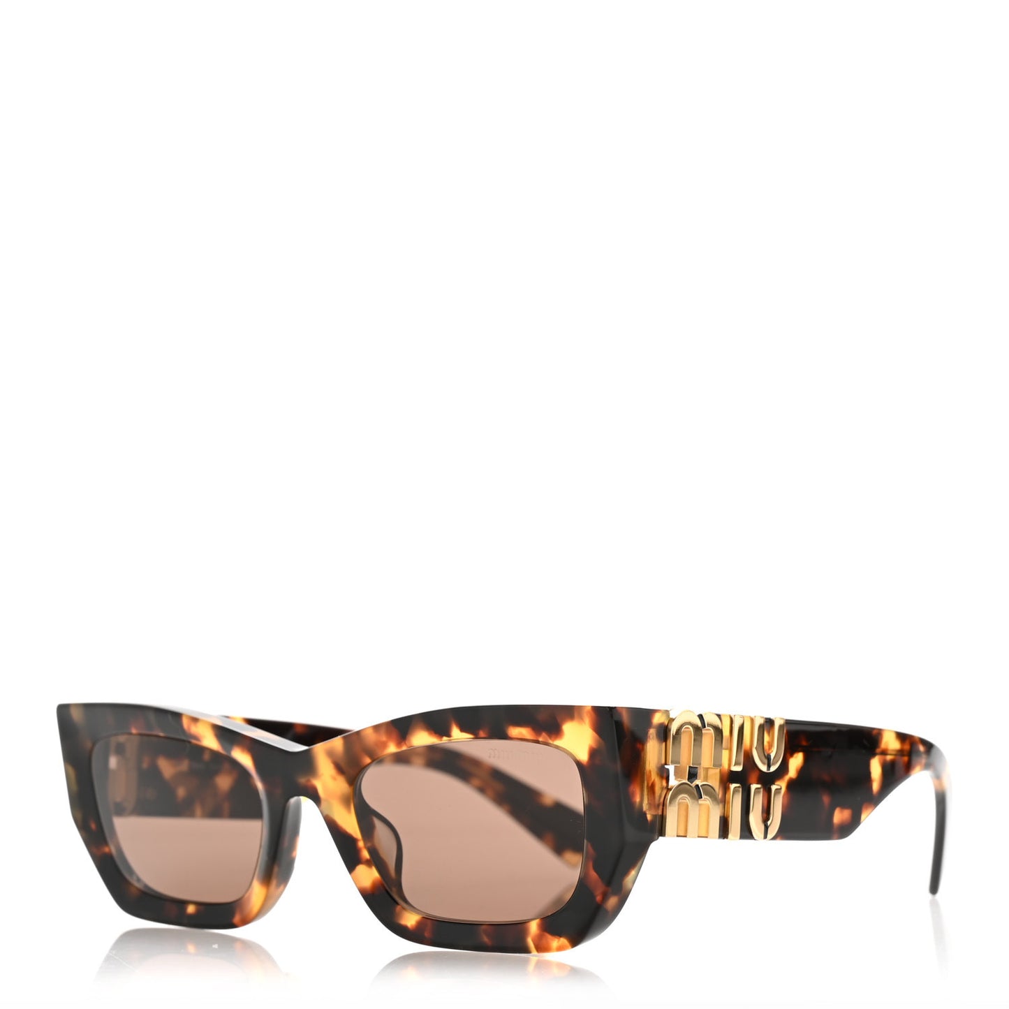 Acetate Glimpse Sunglasses SMU09W Honey Tortoise Coffee