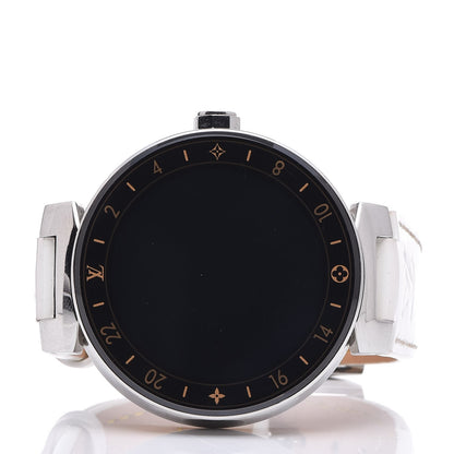 Louis Vuitton Stainless Steel 42mm Monogram Tambour Horizon Smartwatch White 3 of 12