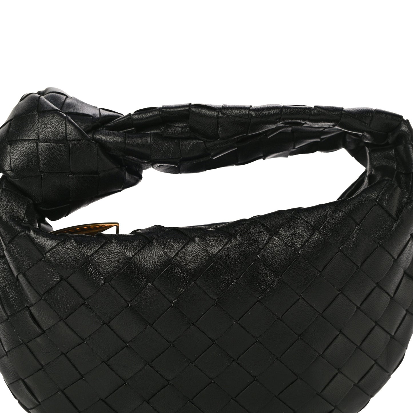 Nappa Intrecciato Mini Jodie Black