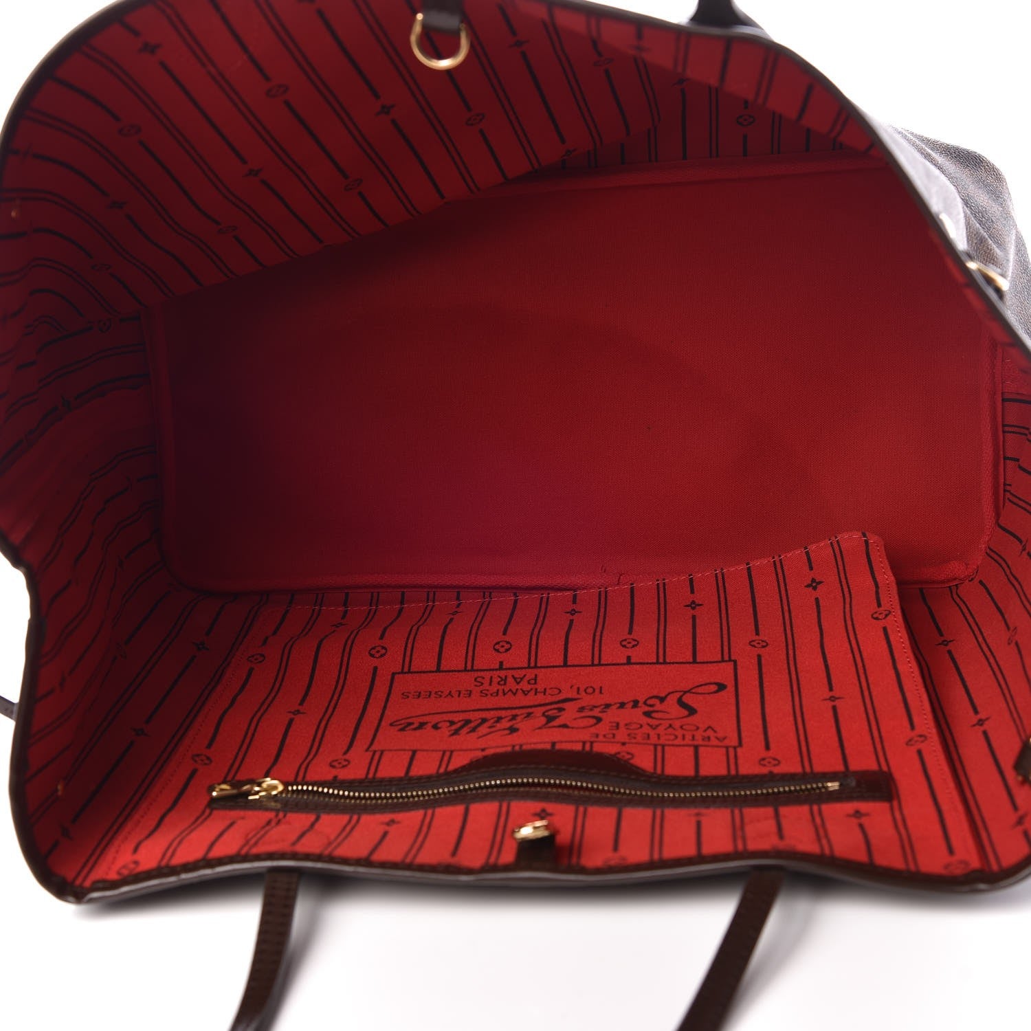 Louis Vuitton Damier Ebene Neverfull GM 5 of 8
