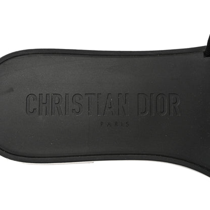 Christian Dior Technical Stretch Fabric Camouflage Dio(r)evolution Slide Sandals 37 Black Military 7 of 9