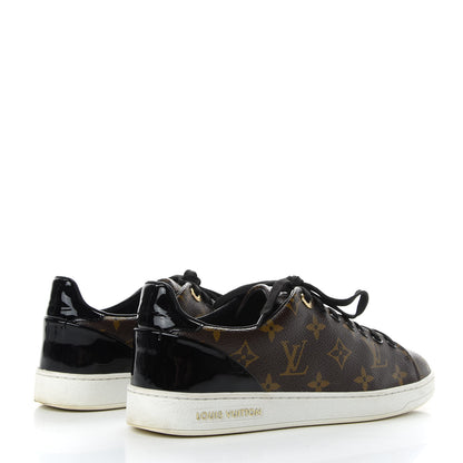 Louis Vuitton Patent Monogram Frontrow Sneakers 39 4 of 10