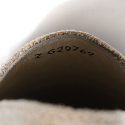Chanel Linen Sequin CC Espadrilles 37 Beige Black 7 of 7