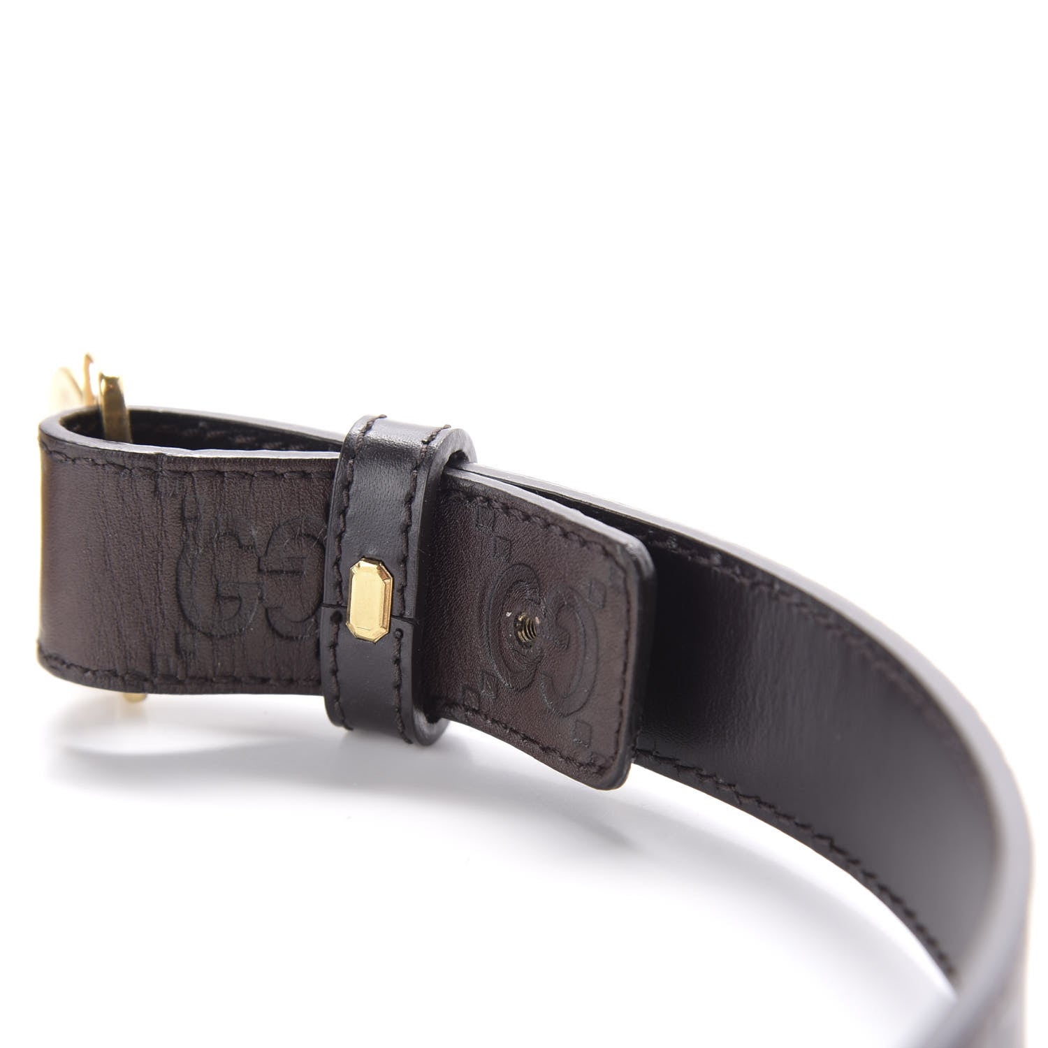 Gucci Guccissima Hysteria Belt 80 32 Brown 8 of 10
